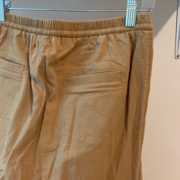 OAK + FORT Tan Joggers - Picture 3 of 5